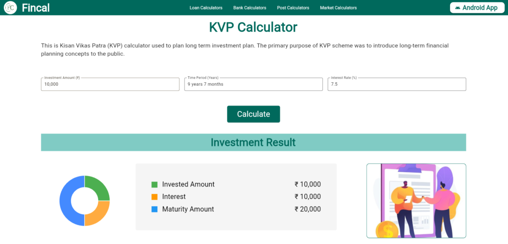 fincal kvp calculator
