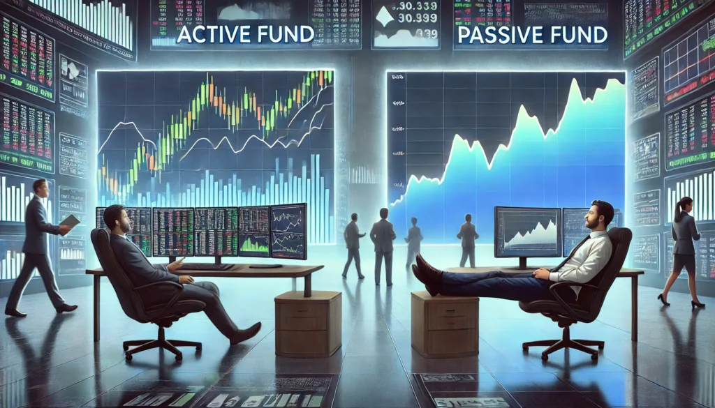 active funds vs passive funds